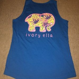 Ivory Ella pineapple tank top
